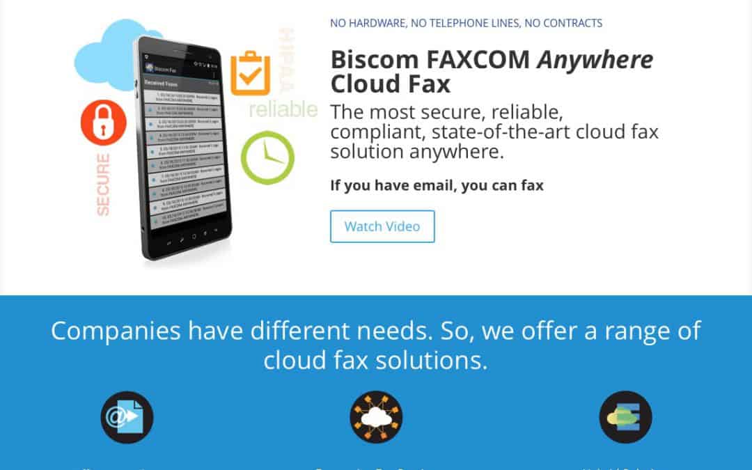 Biscom CloudFax